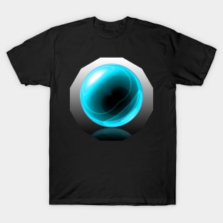 Light Blue Glass Orb T-Shirt